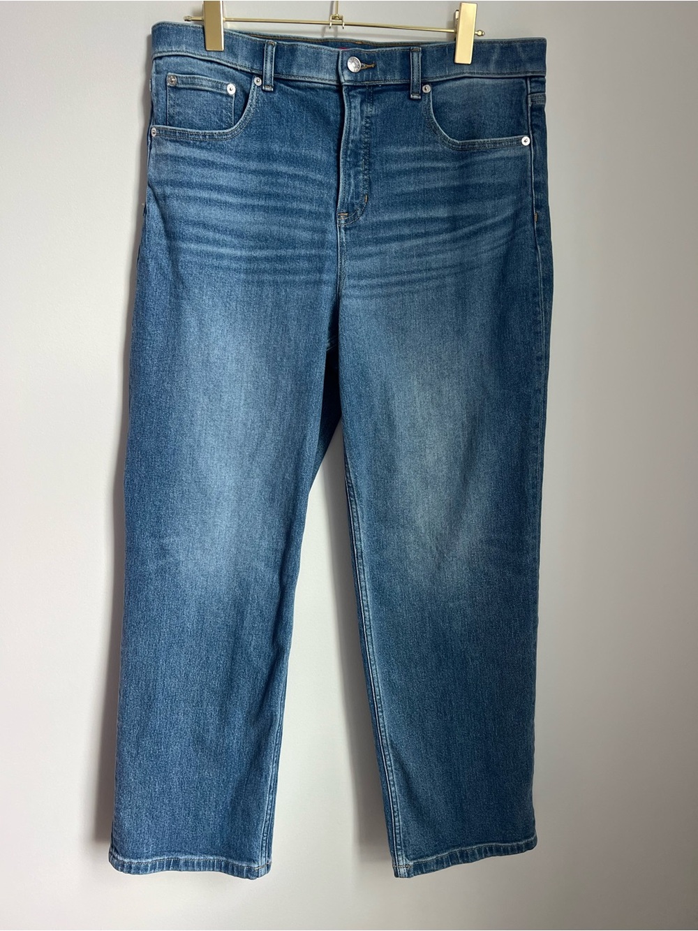 SPANX | Classic Denim Jeans Medium Wash Blue Size XL